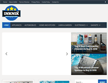 Tablet Screenshot of inknik.com